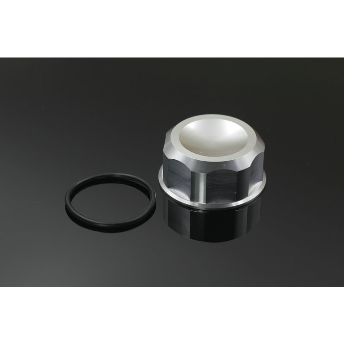 GTBRacing Alloy Fuel Tank Cap for Baja in silver or orange
