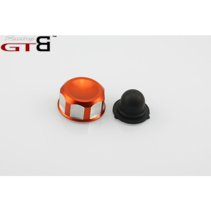 GTBRacing CNC Alu Tankdeckel für Baja in Silber oder Orange