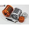 GTBRacing Alloy airfilter set