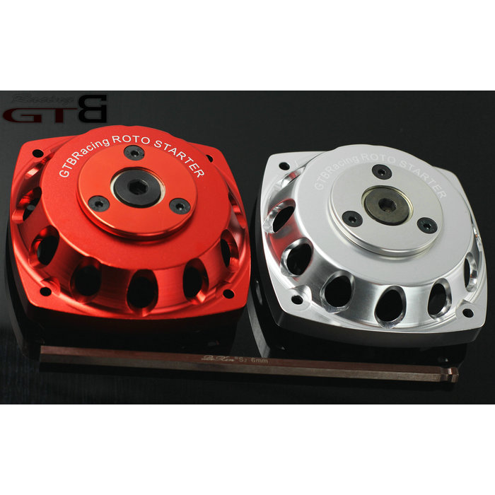 GTBRacing GTB Racing CNC Alu Roto Starter in silver or red