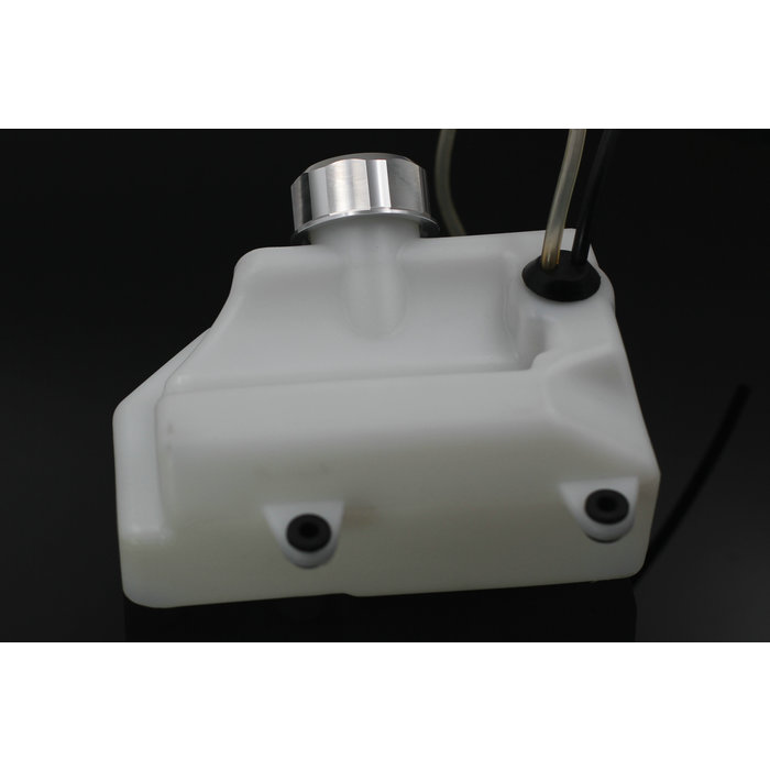 GTBRacing GTB Racing Fuel Tank with CNC alloy cover in orange or silver