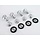 GTB Racing Losi 5ive-T  Rovan LT Wheel nuts and axle extenders (4pcs.) / Wielmoeren en spoorverbreders