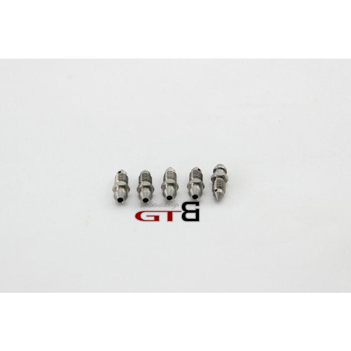 GTBRacing GTB Racing roestvrijstalen buisafvoerconnector voor vierwielige hydraulische rem (5st.)
