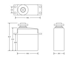 ZD Racing 9kg Servo (for brlushless)