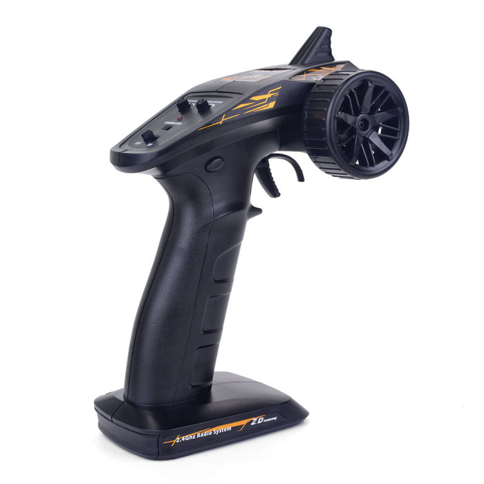 ZD Racing 2.4 Ghz Radio + brushed 2H1 ESC