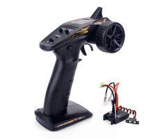 ZD Racing 2.4 Ghz Radio + brushed 2H1 ESC