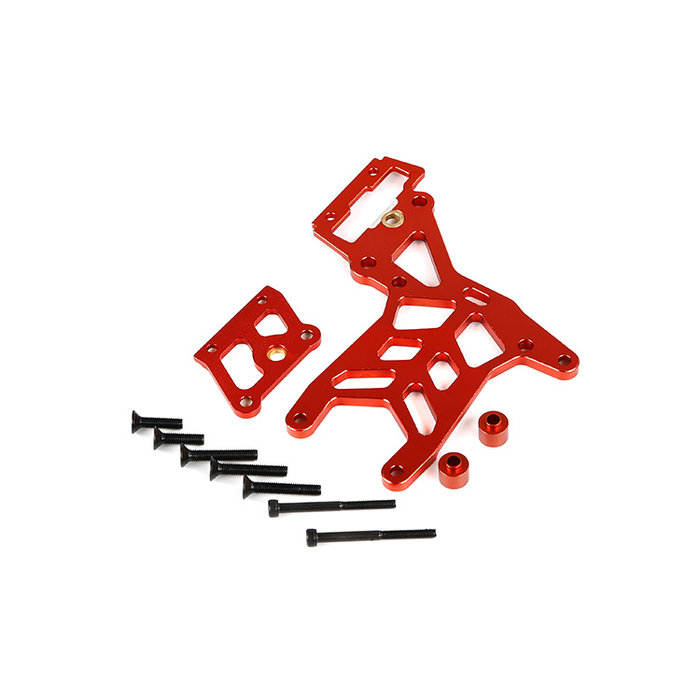 RovanSports BAHA CNC metal thickened rear upper connecting plate in red, silver or green