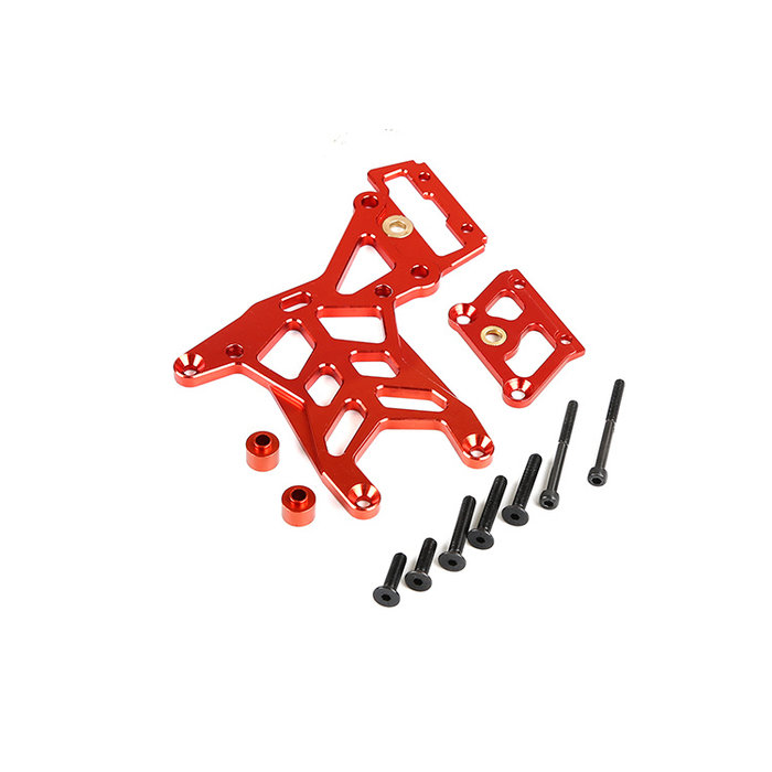 RovanSports BAHA CNC metal thickened rear upper connecting plate in red, silver or green