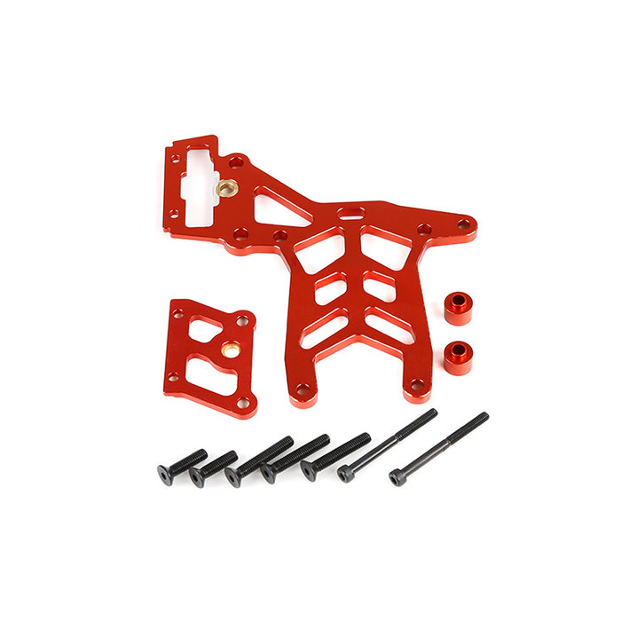 RovanSports BAHA CNC metal thickened rear upper connecting plate in red, silver or green