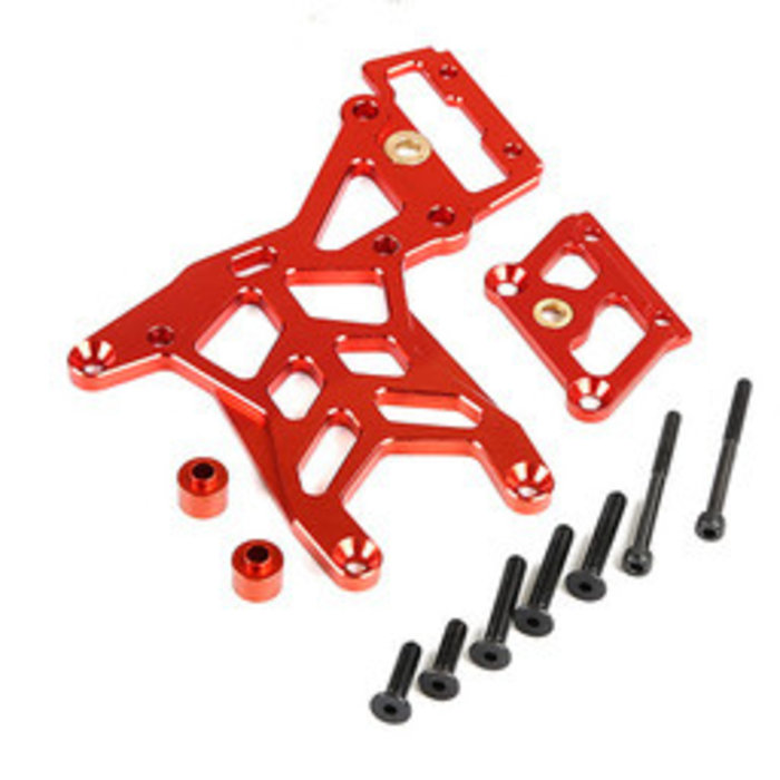 RovanSports BAHA CNC metal thickened rear upper connecting plate in red, silver or green