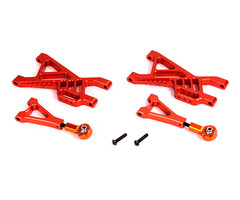 RovanSports Rear suspension arm kit alu (complete) / Achter draagarmen aluminium