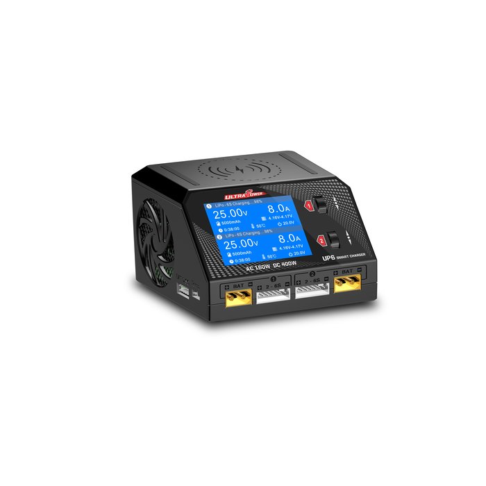 UltraPower 400W 10A Smart Dual Channel AC/DC Charger