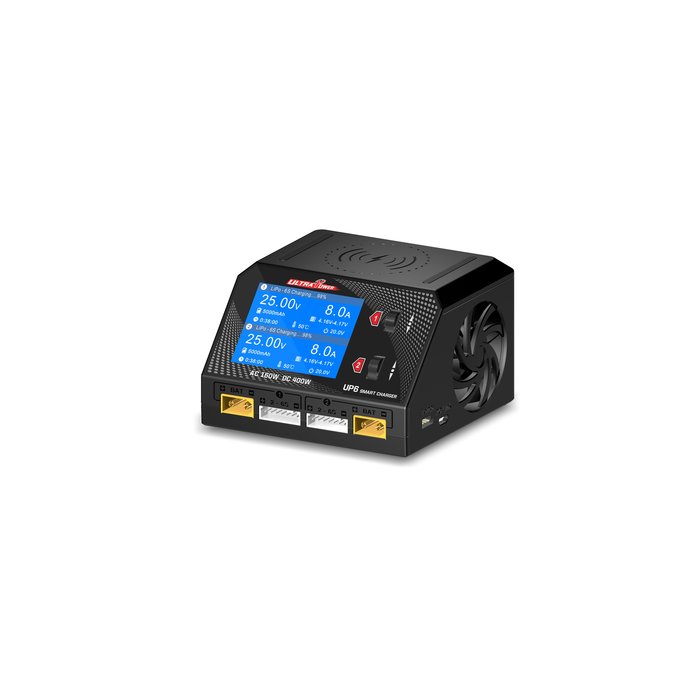 UltraPower 400W 10A Smart Dual Channel AC/DC Charger
