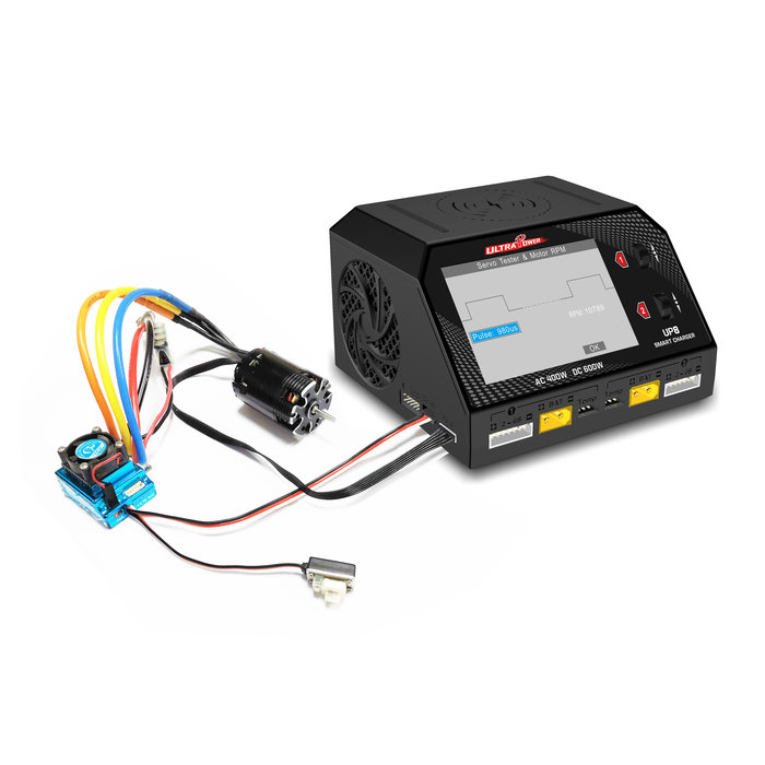 UltraPower 600W 10A Smart Dual Channel AC/DC Charger