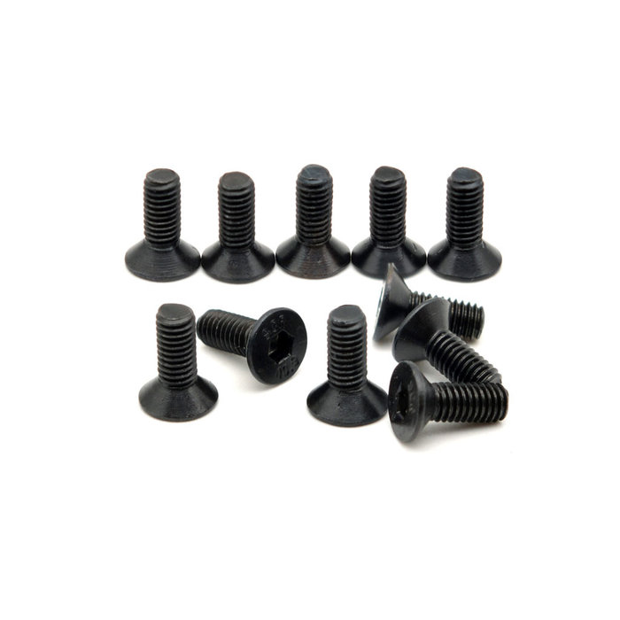 ZD Racing Zelftappende schroef met platte kop M3 x 8