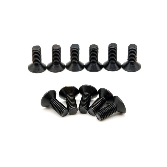 ZD Racing Zelftappende schroef met platte kop M3 x 8