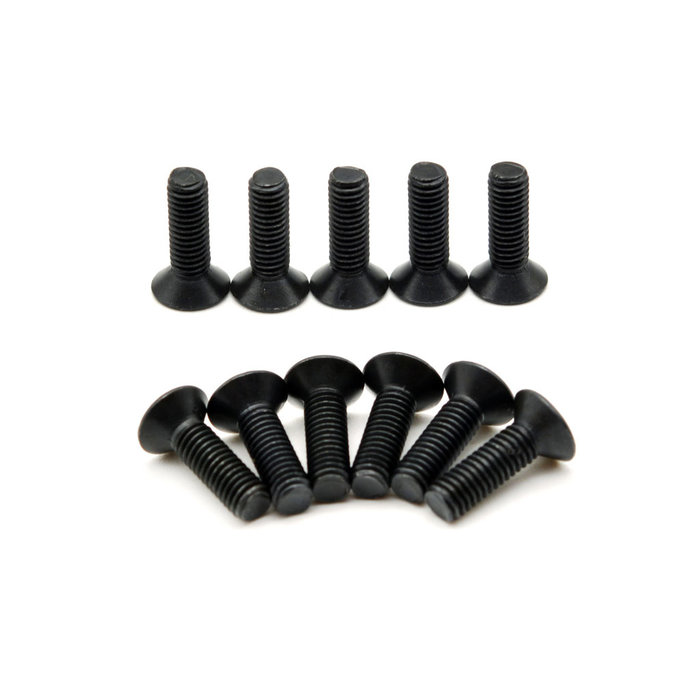 ZD Racing Zelftappende schroef met platte kop M3 x 10