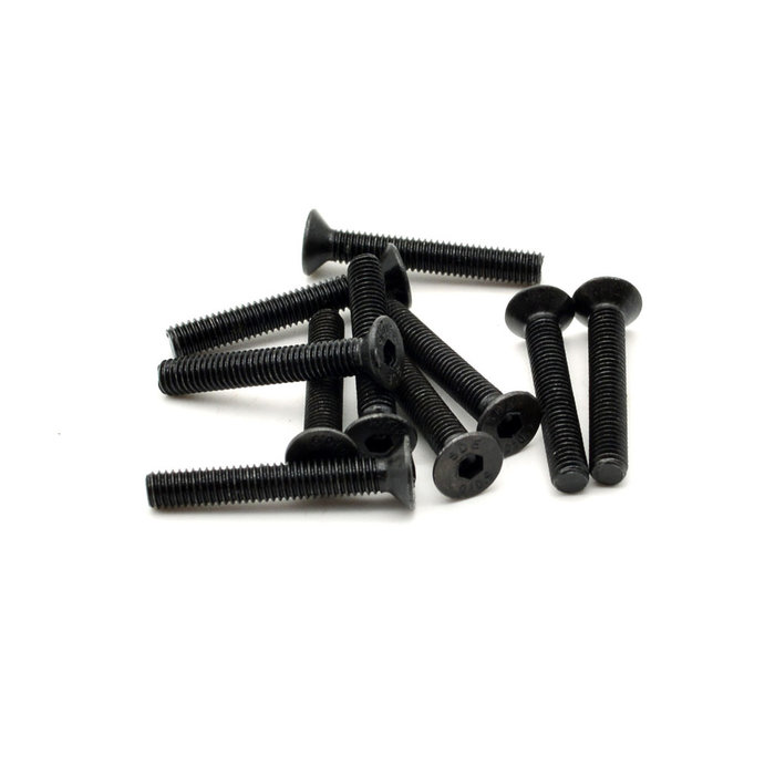 ZD Racing Zelftappende schroef met platte kop M3 x 20