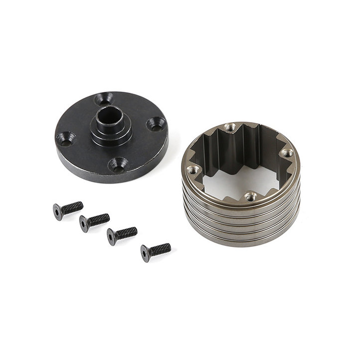 Rovan F5/RF5/D5 CNC Split diff. shell. / CNC differentieel huis in diverse kleuren