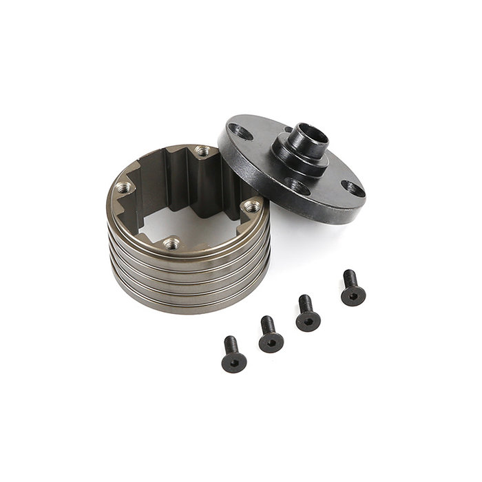 Rovan F5/RF5/D5 CNC Split diff. shell. / CNC differentieel huis in diverse kleuren