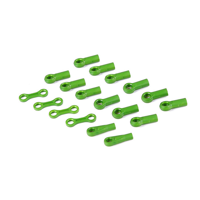 RovanLosi Rovan LT / Losi 5ive-T hoge sterkte nylon kogelarmpjes kit (in de kleuren wit, rood of groen)