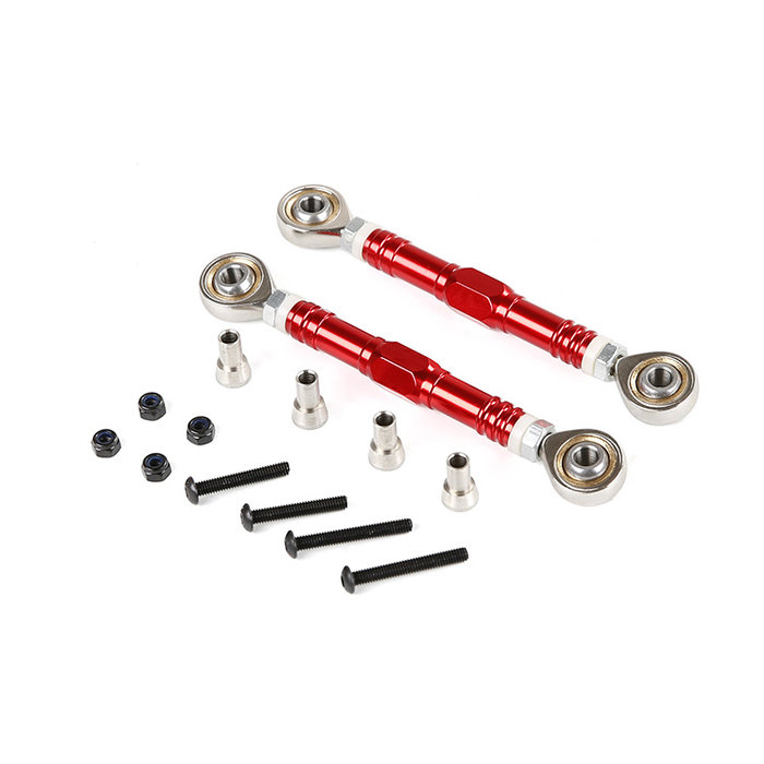 RovanSports CNC Alloy pull rod set 2 pcs in color Silver, Red and Green