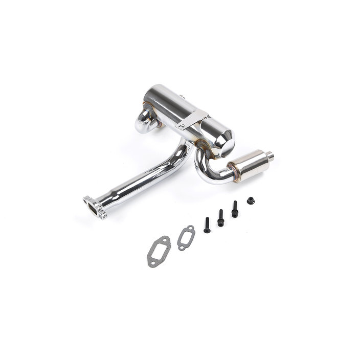 RovanSports Buggy double exhaust pipe with muffler