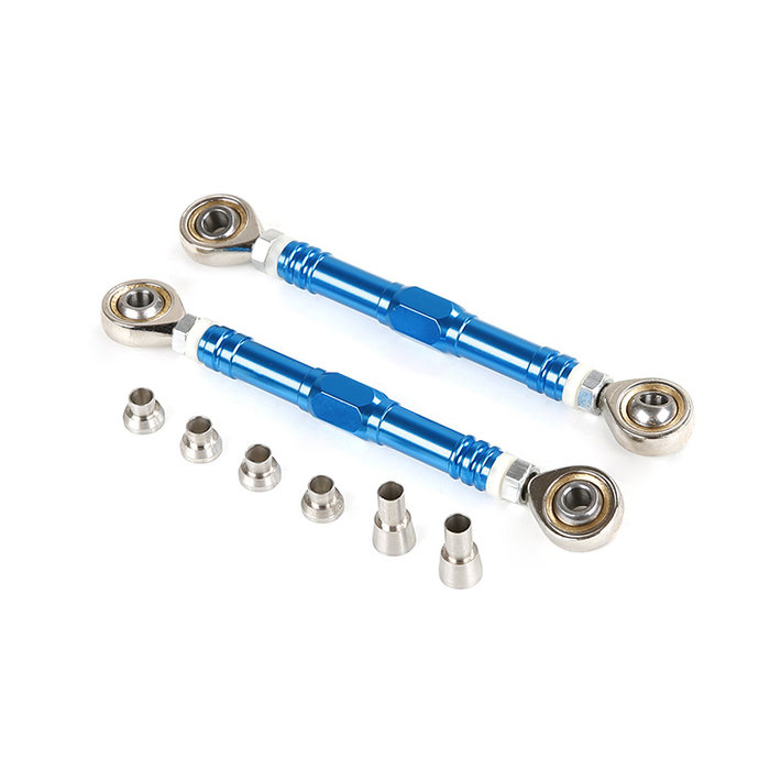 RovanLosi LT 2nd gnt metal front and rear universal upper A-arm lever (in colors red, blue and silver)