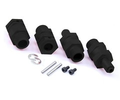 RovanSports Extended wheel axle complete hard anodised (4pcs/set)