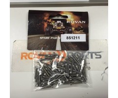 RovanSports Silver screws for CNC wheel set