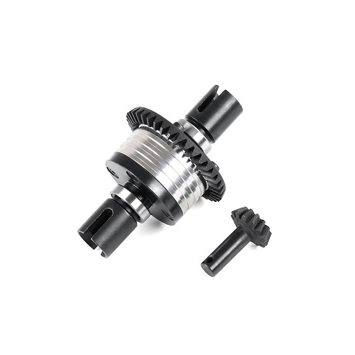 Rovan F5/RF5 vorderes/hinteres Differential mit neuem geteiltem Diff-Gehäuse in verschiedenen Farben (39t)  und 13t. Zahnrad mit WelleRovan F5/RF5 vorderes/hinteres Differential mit neuem geteiltem Diff-Gehäuse in verschiedenen Farben und 13t. Zahnrad mit