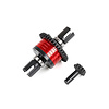 Rovan F5/RF5 vorderes/hinteres Differential mit neuem geteiltem Diff-Gehäuse in verschiedenen Farben (39t) und 13t. Zahnrad mit Welle