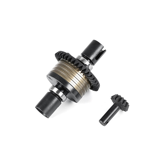 Rovan F5/RF5 vorderes/hinteres Differential mit neuem geteiltem Diff-Gehäuse in verschiedenen Farben (39t)  und 13t. Zahnrad mit WelleRovan F5/RF5 vorderes/hinteres Differential mit neuem geteiltem Diff-Gehäuse in verschiedenen Farben und 13t. Zahnrad mit