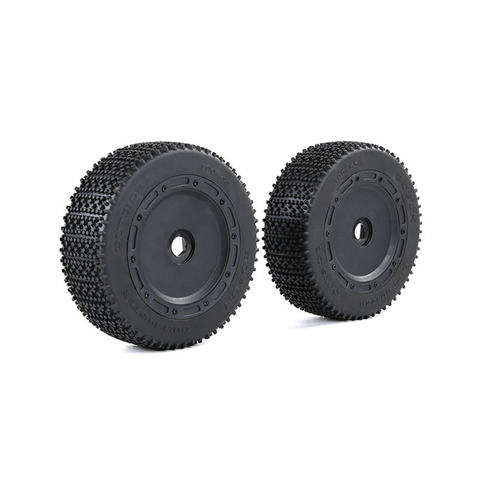 F5/RF5 or D5 nail tyres set  / set of 2pieces  / size 190x65 with black or white rims
