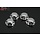 GTB Racing CNC Alloy hub nut (4pcs) (without GTB logo)