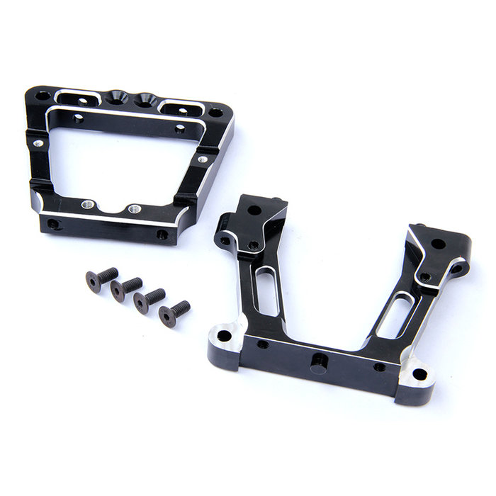 RovanSports BAHA 5B CNC Bulk Main Frame Kit hinten (in Rot, Silber oder Schwarz)