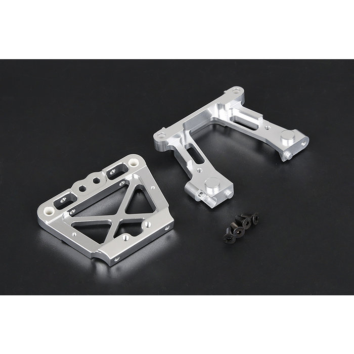 RovanSports BAHA 5B CNC Bulk Main Frame Kit hinten (in Rot, Silber oder Schwarz)