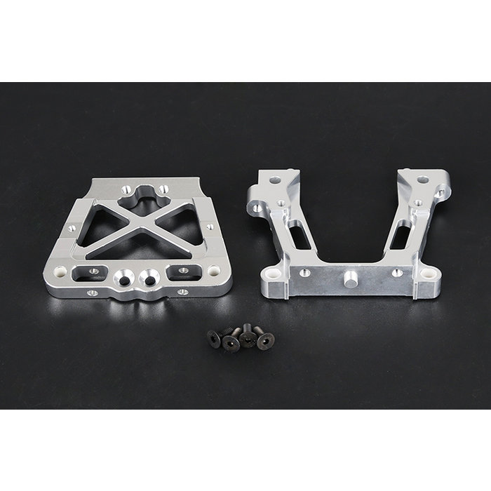 RovanSports BAHA 5B CNC Bulk Main Frame Kit hinten (in Rot, Silber oder Schwarz)