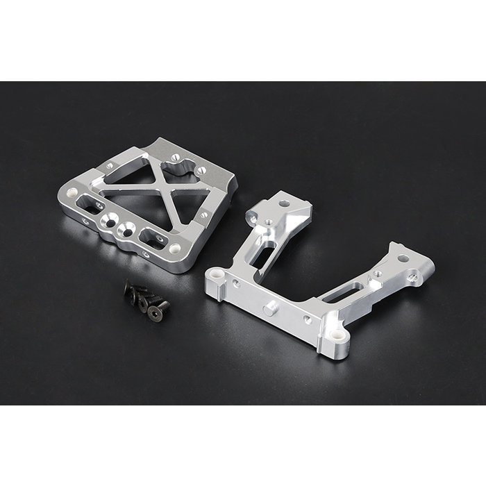 RovanSports BAHA 5B CNC Bulk Main Frame Kit hinten (in Rot, Silber oder Schwarz)