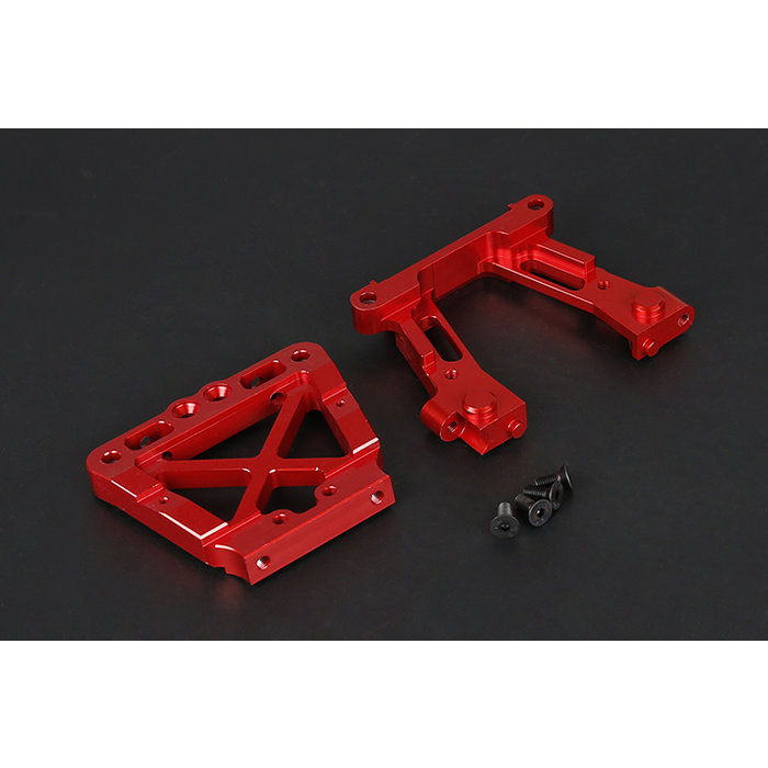 RovanSports BAHA 5B CNC Bulk Main Frame Kit hinten (in Rot, Silber oder Schwarz)