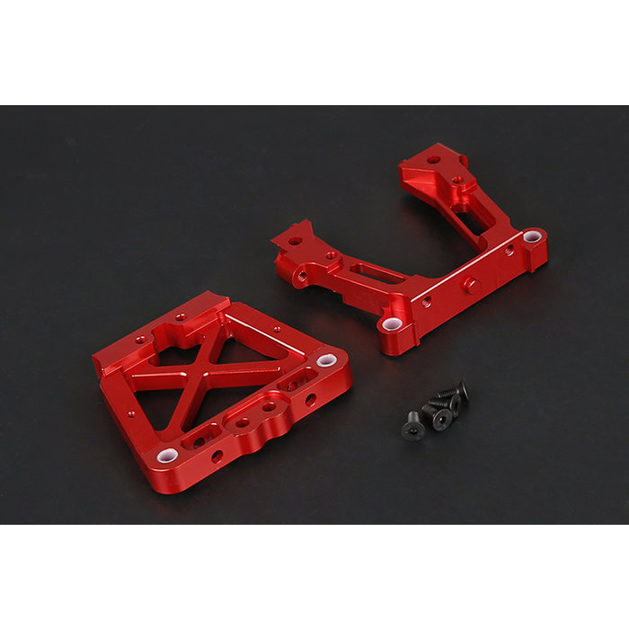 RovanSports BAHA 5B CNC Bulk Main Frame Kit hinten (in Rot, Silber oder Schwarz)