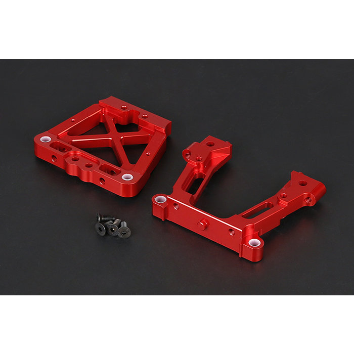 RovanSports BAHA 5B CNC Bulk Main Frame Kit hinten (in Rot, Silber oder Schwarz)