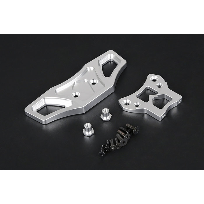 RovanSports BAHA 5B CNC Metall Frontstoßstange in rot oder silber