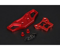 RovanSports BAHA 5B CNC metalen voorbumper in rood of zilver