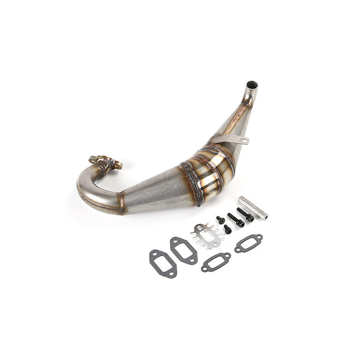RovanLosi Rovan LT / Losi 5iveT comp. - stainless steel dominator exhaust pipe