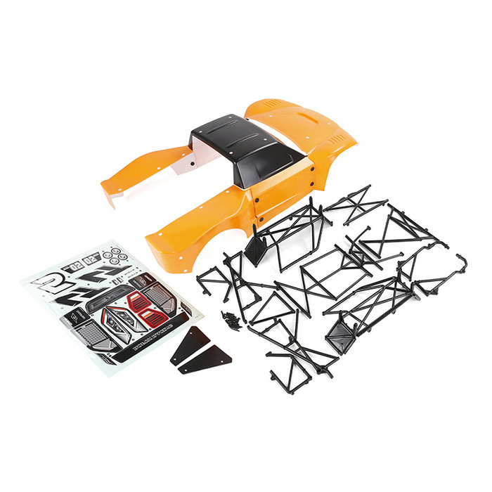 RovanLosi Rovan LT / Losi 5ive-T body frame roll cage kit and body in different versions printed color