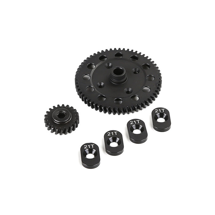 Rovan LT / Losi 5ive-T differential high speed bevel gear kit (58t./21t.)