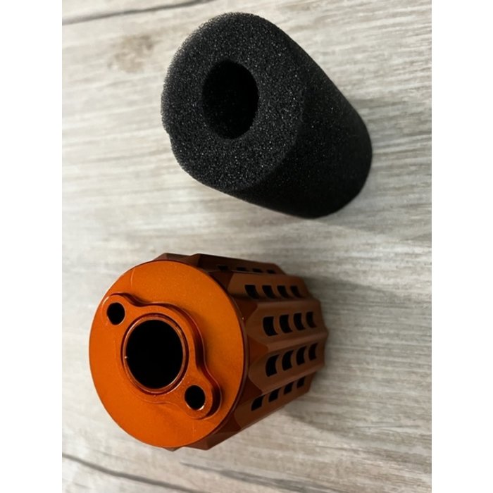 INTEGY and MadMax Integy Type II CNC Alu Luftfilter mit Ersatzfilter