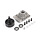 Rovan LT / Losi 5ive compatibel - metal clutch holder includes an integrated hex clutch cup kit