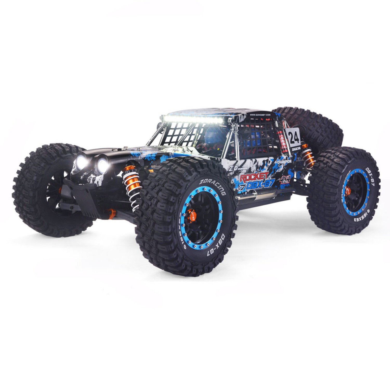 ZD Racing DBX-07 | 4WD Brushless RC Buggy - RovanSports.nl